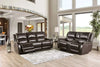 GORGIUS Power Loveseat, Espresso