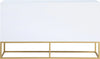 Maxine White / Gold Dresser