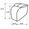 Cyrus Theater Seating Console