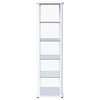 Aero Curio Cabinet with LED Lighting