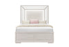Clara Beige Bed with LED
