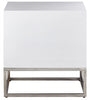 Nova White Side Table