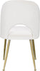 Logan Cream Velvet Dining Chair