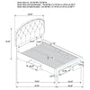 Marianna Panel Platform Storage Bed