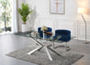 Juno Chrome Dining Table