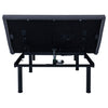 Negan Eastern King, E.King, Queen, & Twin XL Adjustable Bed Base Grey and Black