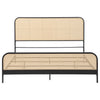 Lanewood Eastern King & Queen Bed Black & White