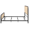 Lanewood Eastern King & Queen Bed Black & White