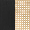 Lanewood Eastern King & Queen Bed Black & White