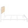 Amherst Eastern King, Queen, Full, & Twin Bed White & Black