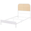 Amherst Eastern King, Queen, Full, & Twin Bed White & Black
