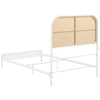 Amherst Eastern King, Queen, Full, & Twin Bed White & Black