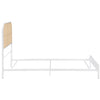Amherst Eastern King, Queen, Full, & Twin Bed White & Black