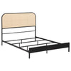 Amherst Eastern King, Queen, Full, & Twin Bed White & Black