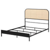 Amherst Eastern King, Queen, Full, & Twin Bed White & Black