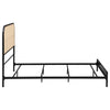 Amherst Eastern King, Queen, Full, & Twin Bed White & Black