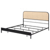 Amherst Eastern King, Queen, Full, & Twin Bed White & Black