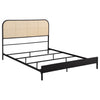 Amherst Eastern King, Queen, Full, & Twin Bed White & Black
