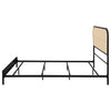 Amherst Eastern King, Queen, Full, & Twin Bed White & Black