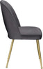 Logan Grey Velvet Dining Chair