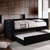 Susanna Black Daybed w/ Trundle, Black