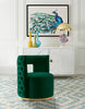 Theo Green Velvet Accent Chair