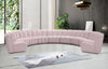 Infinity Pink Velvet 9pc. Modular Sectional