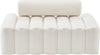 Melody Cream Velvet Loveseat
