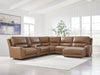 DeepWakes Power Reclining Sectional with Chaise