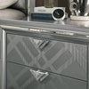 Emmeline 4 & 5 Piece Queen Bedroom Set Gray & White