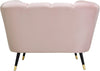 Beaumont Pink Velvet Chair