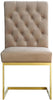 Cameron Beige Velvet Dining Chair