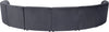 Limitless Grey Velvet 8pc. Modular Sectional