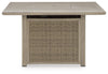 Cliff Trails Fire Pit Table