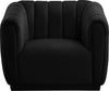 Dixie Black Velvet Chair