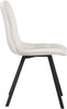 Annie Cream Velvet Dining Chair