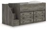 Frandern Loft Bed with Drawer Storage