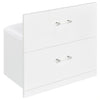 Flora Makeup Vanity Table with LED Mirror and Stool