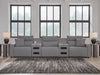 Modmax II Power Reclining Sectional with Audio Consoles