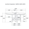 Lavon Counter Height Extension Dining Table