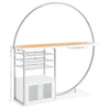 Risley Wine Cabinet with LED Lighting