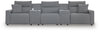 Modmax II Power Reclining Sectional with Consoles