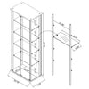 Delphinium Curio Cabinet