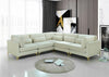 Julia Cream Velvet Modular Sectional (5 Boxes)