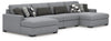 Bealton Sectional with Double Chaise