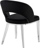Roberto Black Velvet Dining Chair