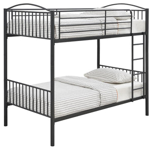 Anson Twin Over Twin Bunk Bed with Ladder image
