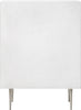 Modernist White Gloss Chest