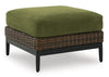 Horizon Hall Outdoor Ottoman with Cushion