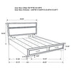 Miranda Panel Platform Storage Bed